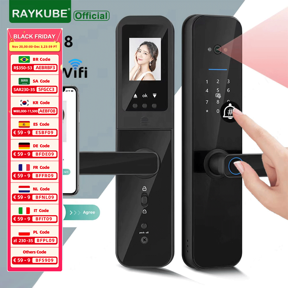 Letter Opener Brass - RAYKUBE F008 Tuya Wifi 틈 구멍
