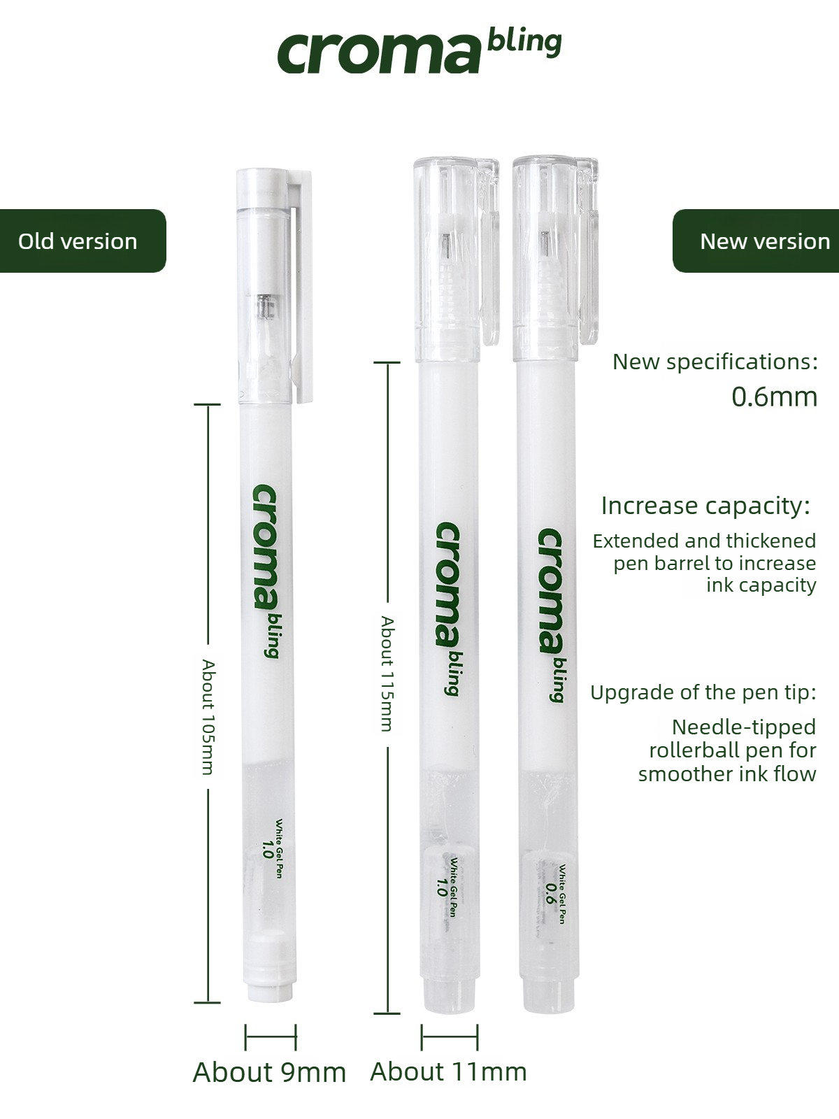 1/10 PCS 크로마 0.6mm/1mm 하이라이트 화 - Correction Pen Fine 리뷰 및 가격